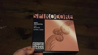 Video thumbnail for Thomastik Spirocore Unboxing Bass Strings by MrSunnybass