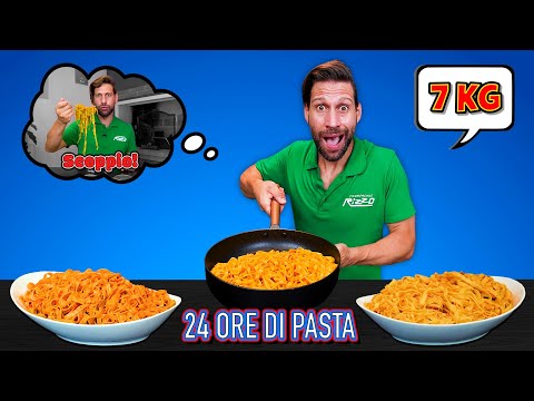 I ATE ONLY PASTA FOR 24 HOURS... (Almost bursting) - CHEAT DAY