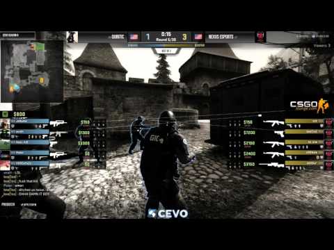 Nexus eSports vs Quintic Game 1 (CEVO-M CS:GO Season 8) - Helium & LATORR