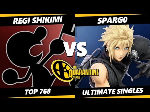 The April Minor Top 768 - Regi Shikimi (Mr. Game & Watch) Vs. Spargo (Cloud) Smash Ultimate - SSBU
