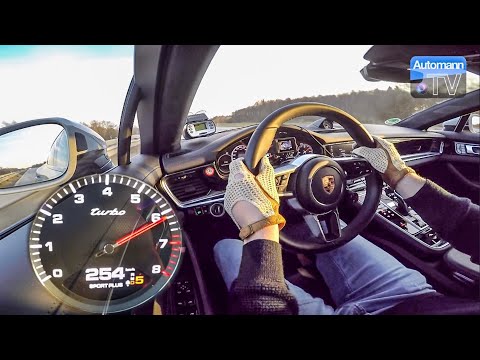 2018 Porsche Panamera Turbo - 0-265 km/h LAUNCH CONTROL (60FPS)