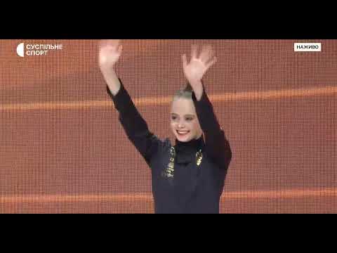 Award Ceremony Hoop Final - T. Onofriichuk 🥉 - European Championships Budapest 2024