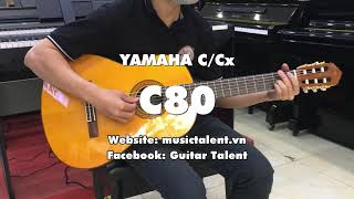 Video thumbnail for Yamaha C80 sound check by Guitar Talent
