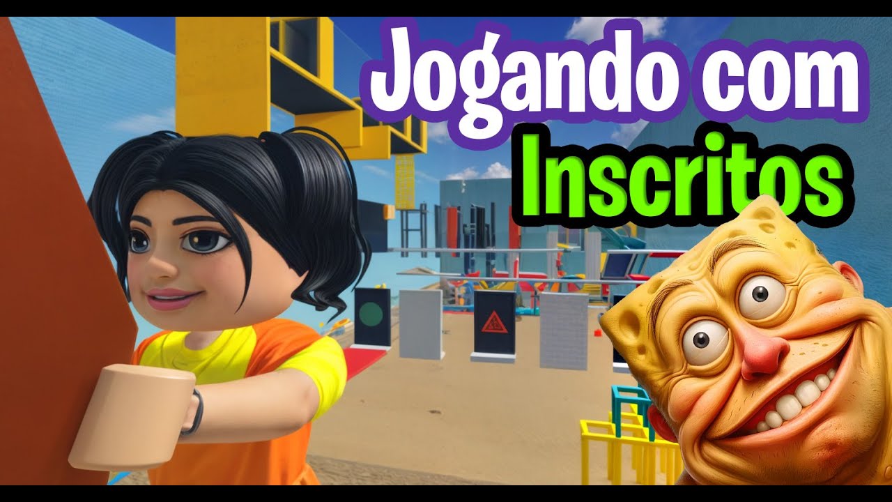 LIVE: Jogando com Inscritos - ROUND  6  OBBY