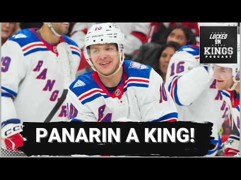 The LA Kings trade for forward Artemi Panarin and the cost was not as much as was anticipated!