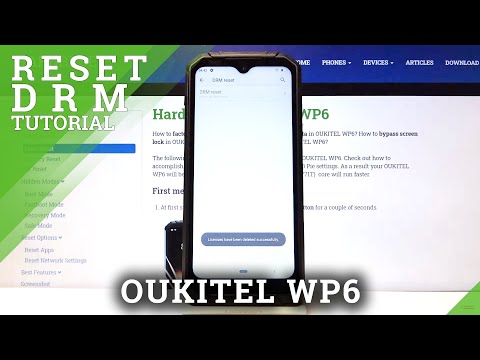 How to Reset DRM in OUKITEL WP6 – Restore Digital Rights Management