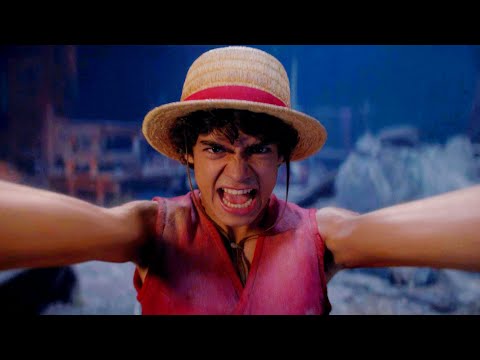 One Piece(Netflix) - Luffy vs Garp Fight Scene | I'll Be King Of Pirates | Top Binge Action