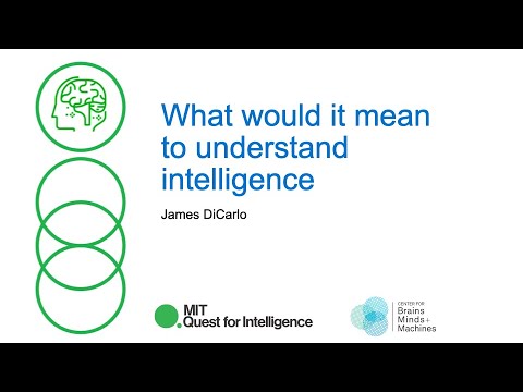 Jim DiCarlo: What would it mean to understand intelligence?