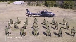 Watch The Nigerian Air Force K9 Special Operations