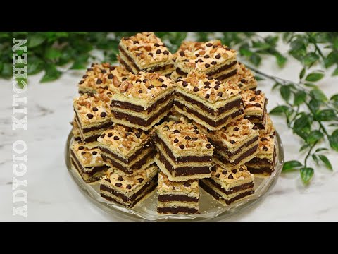 Prajitura de 5 stele ⭐⭐⭐⭐⭐ cu nuca, bezea si crema de ciocolata cu rom | Adygio Kitchen