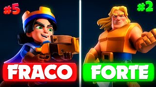 Ranqueando TODOS 8 Campeões do PIOR para MELHOR - Deck Guide by Allan Franzotti