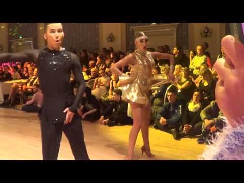 2016 WDC AL Disney World Youth U21 SFinal Latin Jive  | Viktor Kalinichenko & Alena Pilipenko