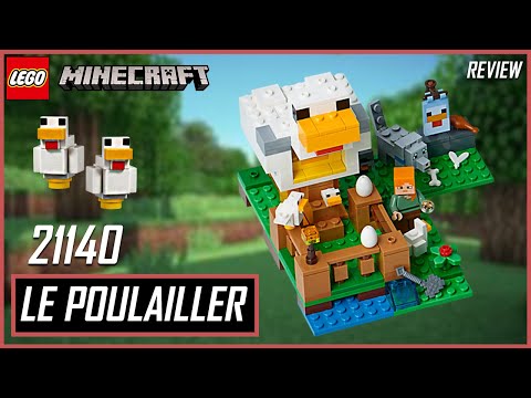 Vidéo LEGO Minecraft 21140 : Le poulailler