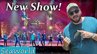 Hydro Surge, Brand New Cirque Style Show at SeaWorld, Summer Spectacular 2025