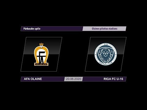 AFA Olaine - Riga FC U-16 (Pārbaudes spēle)