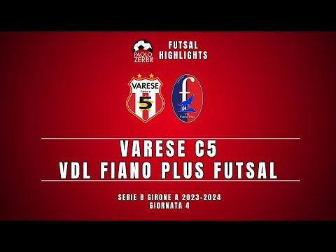 [HIGHLIGHTS] Serie B Futsal Girone A 23/24 - Varese C5 - VDL Fiano Plus Futsal