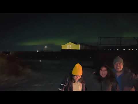 Northern Lights in Edmonton Alberta Canada Feb.7,2021