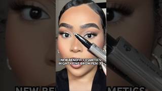 NEW Benefit Mighty Fine Brow Pen! Is It Worth the Hype? 👀 #Shorts #MakeupReview