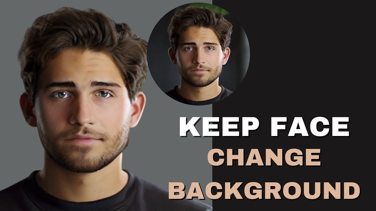 Stable Diffusion KEEP FACE CHANGE BACKGROUND