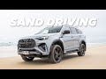 Sand Driving Isuzu UTE Australia