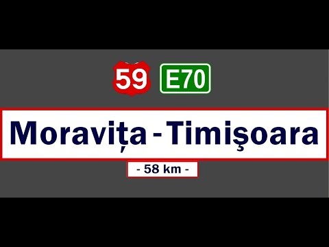 DN 59 (E-70): Moraviţa - Timişoara (Febr. 21, 2019)