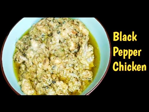 Black Pepper Chicken Restaurant Style|| Kali Mirch Chicken With Gravy|| Murgh Kali Mirch||