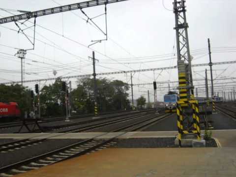 Přistavení vlaku R 758 - Praha hlavní nádraží