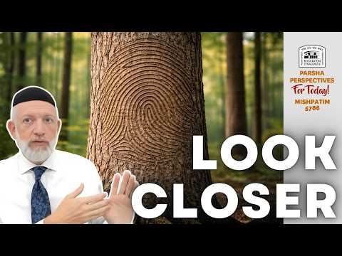 You're looking RIGHT PAST him | Parsha Perspectives | Mishpatim 5786