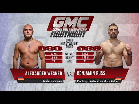 GMC 25 Free Fight | Massive KO | Benjamin Russ vs Alexander Wesner