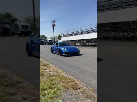 911 turbo s with new advan gt wheels