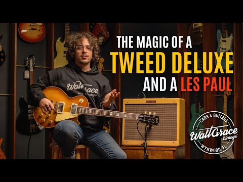 Fender '57 Custom Deluxe 2-Channel 12-Watt 1x12" Guitar Combo 2016 - Present - Lacquered Tweed image 6