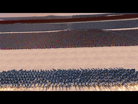 Soul Tyrant Try to Break down All 4 Strongest Ancient Greek Armies - Ultimate Epic Battle Simulator