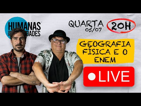 Live - Geografia física e o Enem
