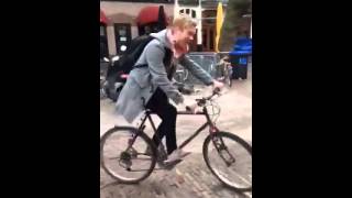 Instant Karma in Amsterdam drunk