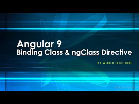 Angular Tutorial Binding Class Ngclass Directive Bind Multiple Classs In Angular Learn 2020