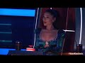 Ariana Grandes reactions when Gymani is performing | The Voice