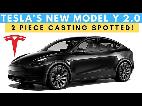 Tesla Building Model Y Bodies With Single Front & Rear Castings & More Updates!