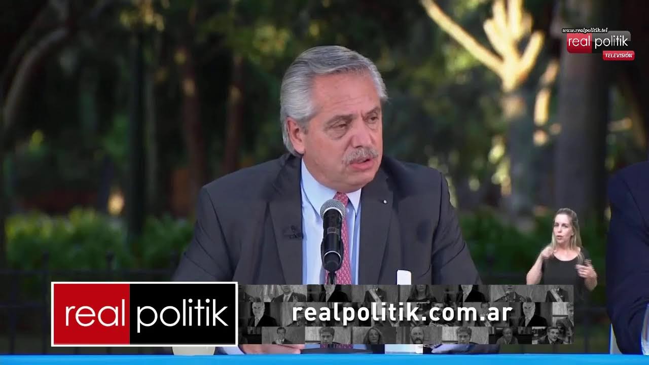 Pese a una alta inflación, Fernández aseguró: "Esperemos que esta senda descendente se sostenga"