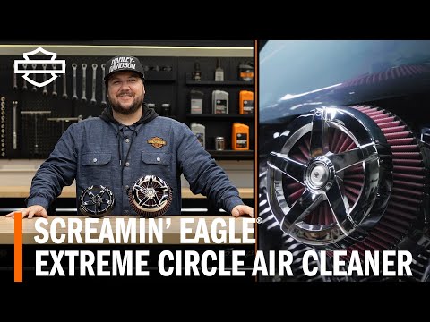 Harley-Davidson Screamin' Eagle Extreme Air Cleaner – Circle Overview