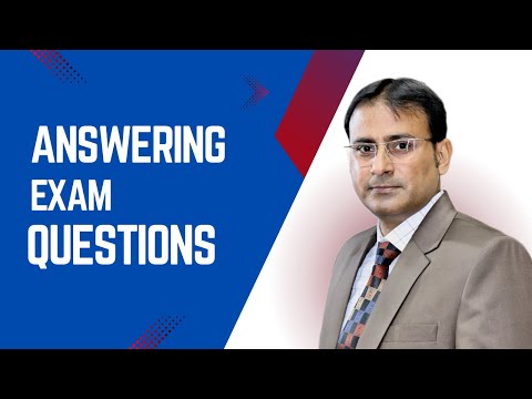 Answering Exam Questions in Literature & Linguistics