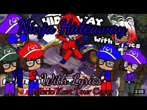 The Ethans React To:Ninja Hideaway With Lyrics Mario Kart Tour Cover By Juno Songs (Gacha Club)