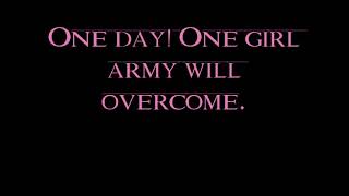 Five Iron Frenzy- One Girl Army Lyrics