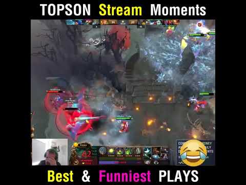 Topson TOP 10 Stream Moments Dota 2