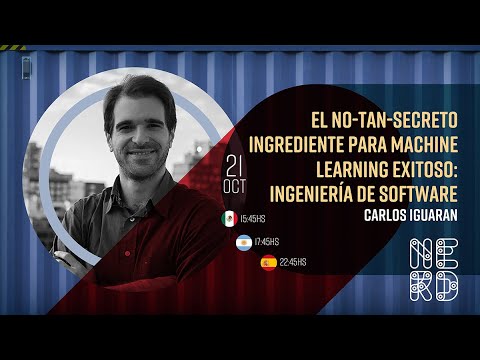 El no-tan-secreto ingrediente para machine learning exitoso: ingeniería de software
