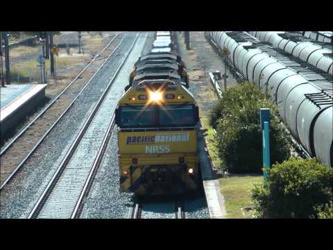 Pacific National Steel Train at Cootamundra, bound for Melbourne