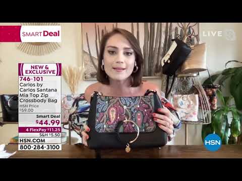 HSN | Carlos Santana Handbags 05.12.2021 - 06 PM
