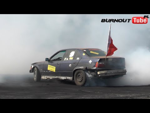 Eliminacje pokazu mocy klasa PRO - BMW E36 320 "ZŁOMEK" - 24 Ogólnopolski Zlot BMW Toruń 2022
