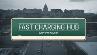 EV Fast-Charging Hub in Downtown Madison