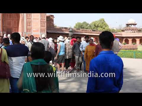 People converge at Taj Mahal for the annual Urs of Shah Jahan
