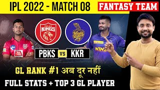 KOL vs PBKS dream11 | kol vs pbks dream11 team prediction | kol vs pbks dream11 prediction today